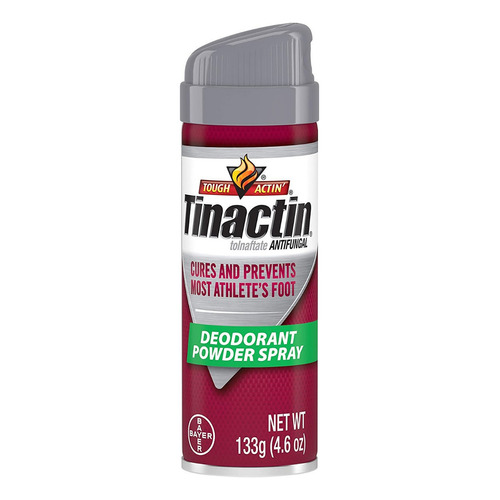 Tinactin Desodorante En Polvo Antifúngico En Spray 4.60 Oz Fragancia Natural