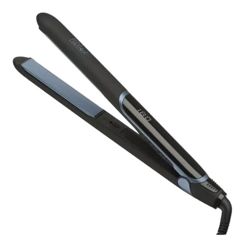 Plancha De Pelo Profesional Eurostil Ionic Turmalina Ceramic Color Negro