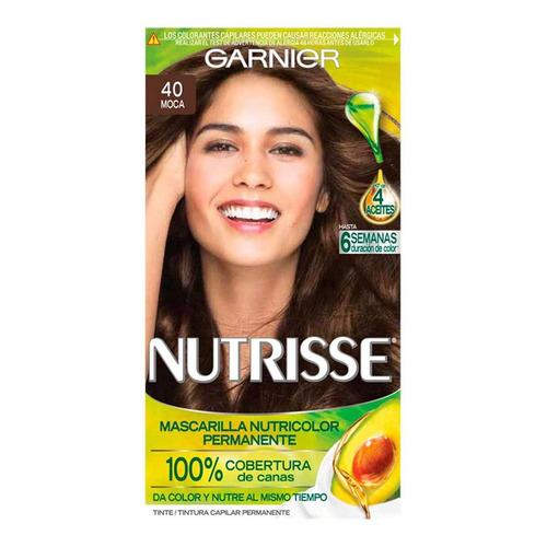 Tinte De Cabello Nutrisse 40 Moca