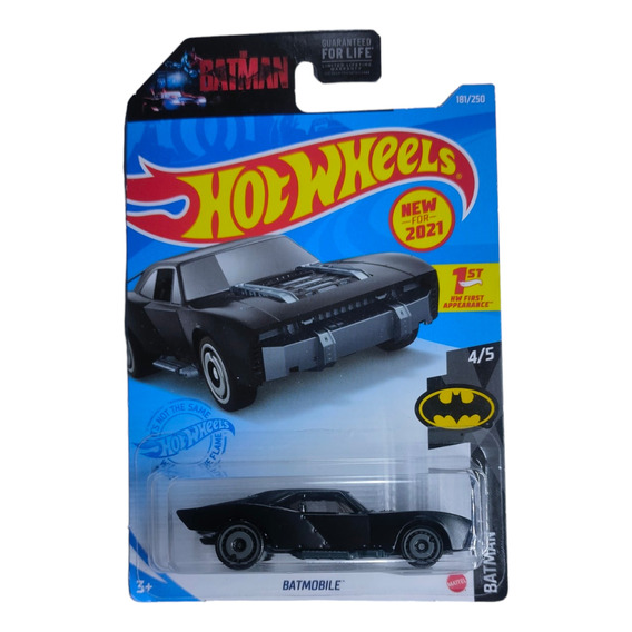 Hot Wheels New Batman Batmobile Primera Edicion Importado 