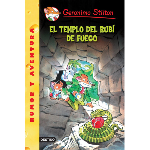 Stilton 48- El Templo Del Rubí De Fuego De Geronimo Stilton