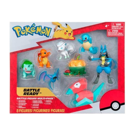 Battle Figure Multipack Pokemon 8 Pack