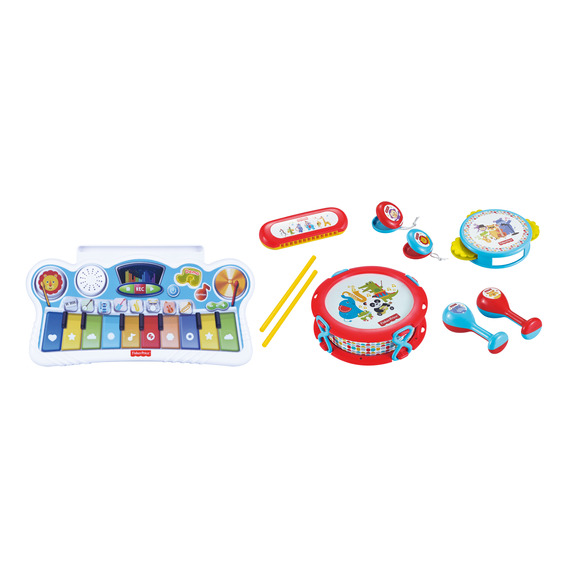 Juego De Instrumentos Musicales 9 Piezas Fisher Price 