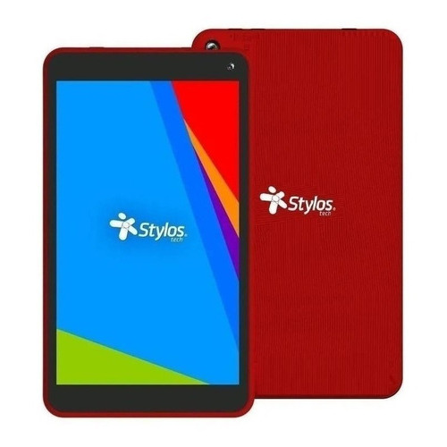 Tablet Stylos Taris 7 Quadcore - 1gb - 16gb Android Stta116 Color Rojo