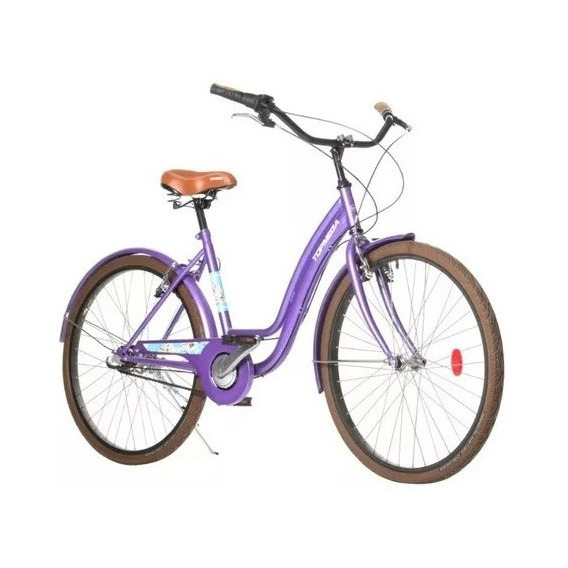 Bicicleta Paseo Mujer Urbana R26 1v Topmega Lux 