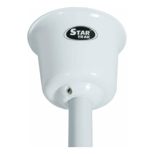 Ventilador de techo Star Trak STVT56 blanco con 3 palas, 56" de diámetro 220 V