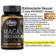 Maca Peruana 60 Capsulas Premium Unilife