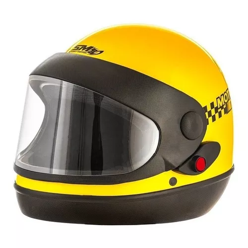 Pro Tork Capacete Sport Moto Taxi 60 Amarelo