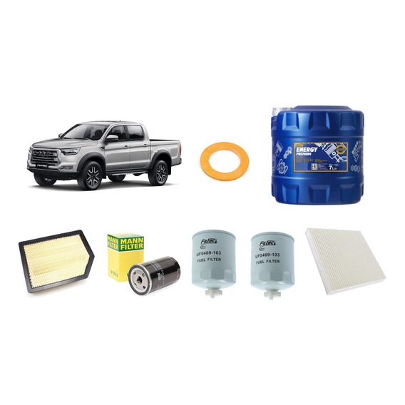 Kit De Filtros Jac T8 Diesel 2020