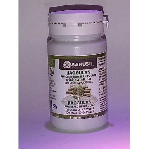 Jiaogulan Organico 500 Mg X 50 Capsulas Sanusq Gynostemma P