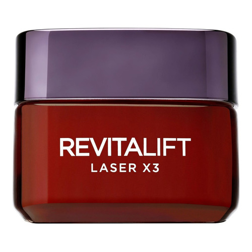 Crema Hidratante Antiarrugas Día Revitalift L'Oréal Paris Revitalift Laser X3 para todo tipo de piel de 50mL