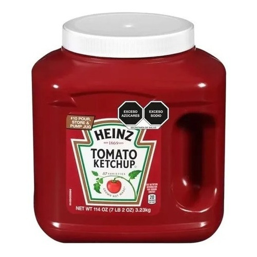 Salsa Catsup Ketchup Heinz Redpet De 3.23 Kg
