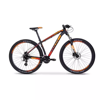 Mountain Bike Volta Razz R29 L 24v Frenos De Disco Hidráulico Cambios Microshift Color Negro/rojo/naranja  