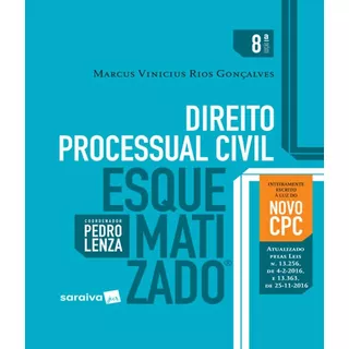 Livro Direito Processual Civil - Coleção Esquematizado