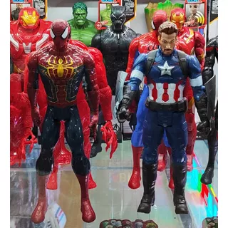 Muñecos Superhéroes Spiderman, Hulkavengers, Vários Modelos