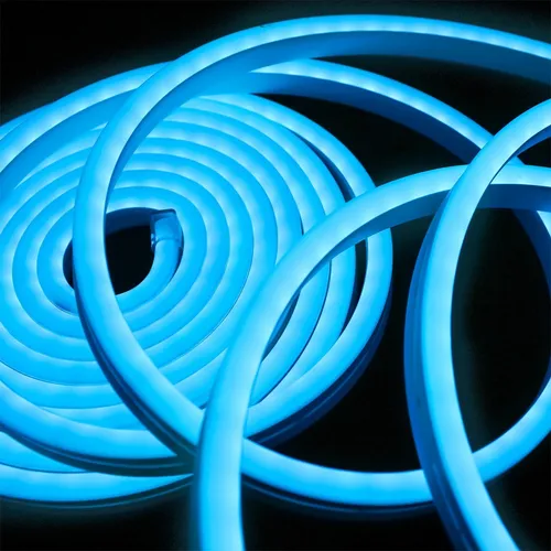 Fita Neon Led 5m 12v Corte 2 5cm Flexivel Alto Brilho Cor Da Luz