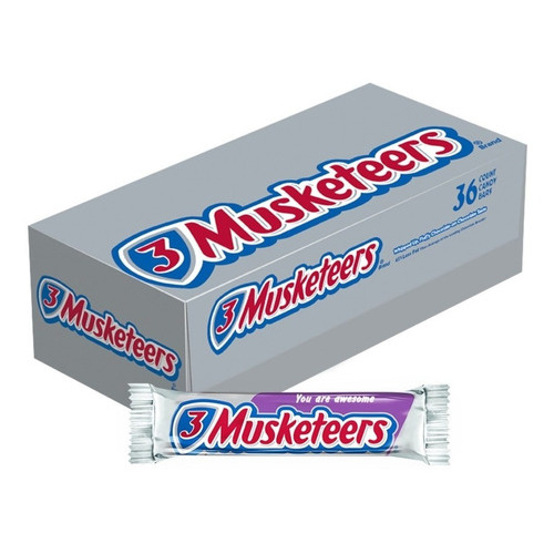 3 Musketeers Candy Bar 36 Pack