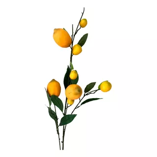 Galho Mini Limão Siciliano X10 Amarelo 100cm