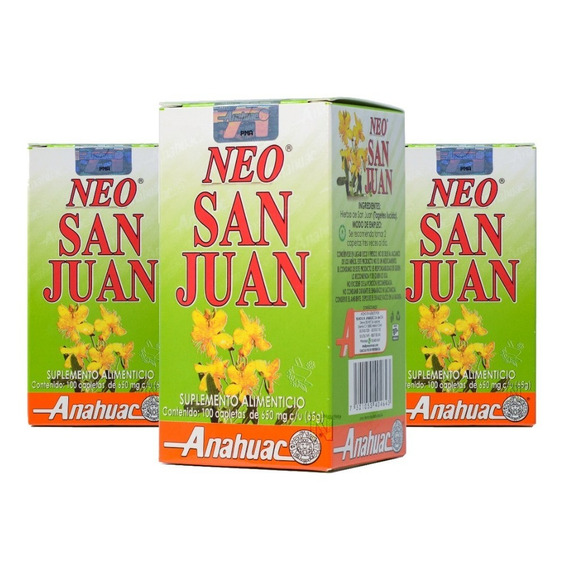 (3 Pzas) Neo San Juan (100 Capl) Anahuac