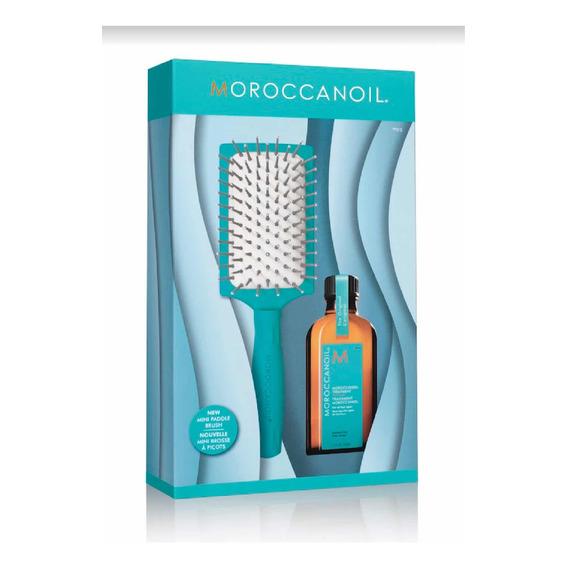 Moroccanoil Pack Cepillo Mini + Tratamiento Aceite 50ml