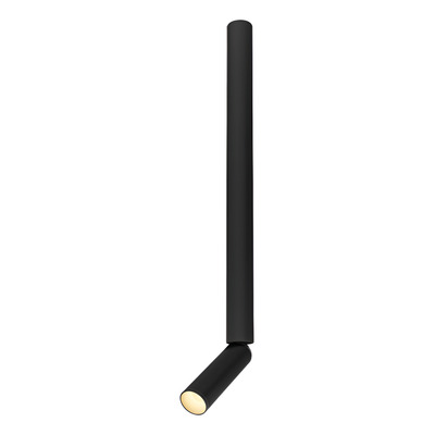 Aplique De Techo Movil Led Diseño Shir 2 Negro 50cm Lk