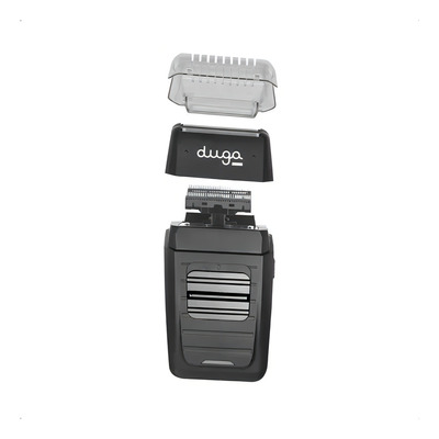 Maquina Duga Afeitadora Shaver Profesional Barber D411 Color Negra