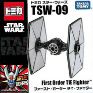 Tie Fighter First Order Tomica Star Wars Tsw-09 Original Tak