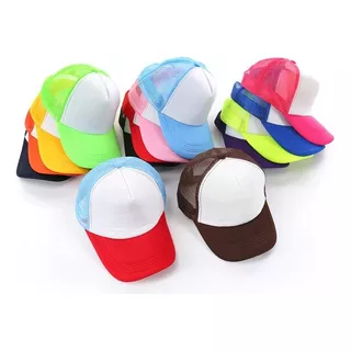 Paquete 20 Gorras Trucker Premium Varios Colores.