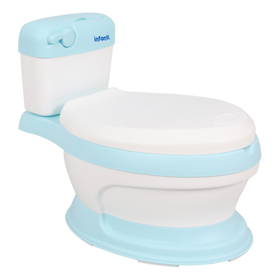 Entrenador De Baño Infanti Azul Color Azul claro Liso