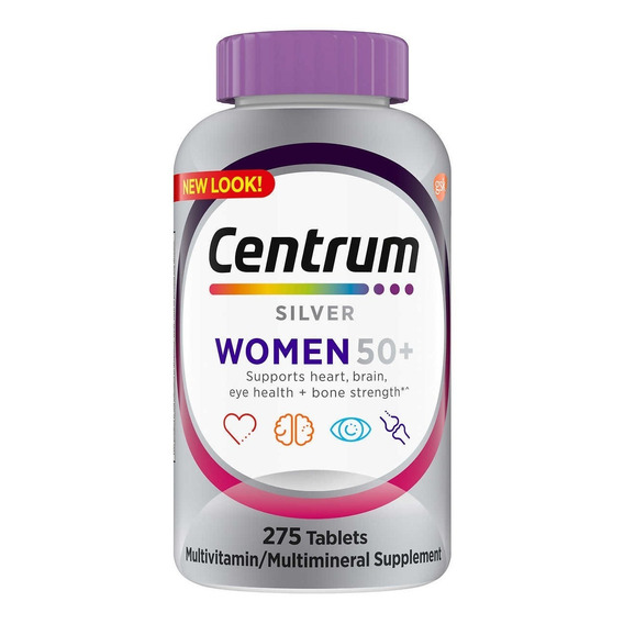 Centrum Silver Mujer 50+ X275 - Unidad a $2