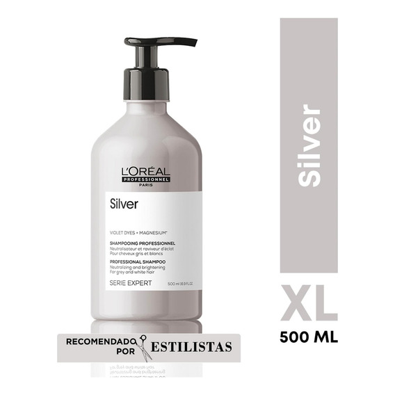 Shampoo Matizador Silver L'oréal Professionnel 500ml
