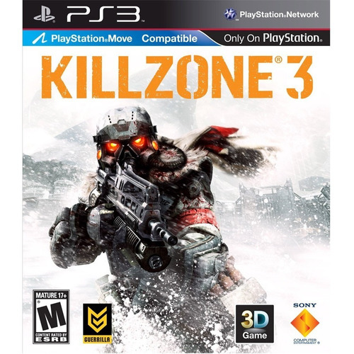 Ps3 - Killzone 3 Compatible Con Move - Juego Físico Original