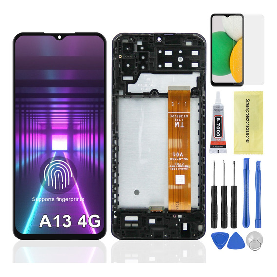 Pantalla Para Samsung Galaxy A13 4g A135 A137 Oled Con Marco