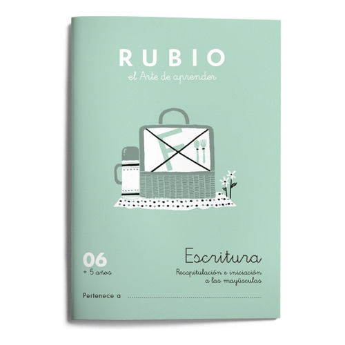 Escritura Rubio 06, De Ramon Rubio Silvestre. Editorial Ediciones Tecnicas Rubio En Español