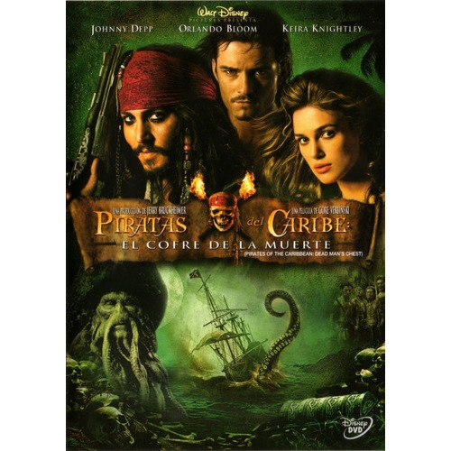 Piratas Del Caribe 2 El Cofre De La Muerte Dvd Nuevo Cerrado