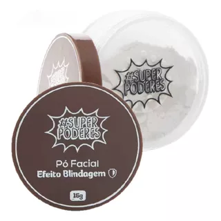 Base De Maquiagem Superpoderes Pó Facial Efeito Blindagem