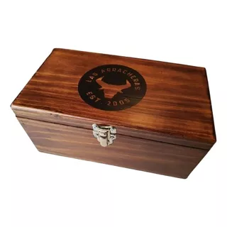 Hielera De Madera C/ Nogal Para Carnes Quesos  Personalizado