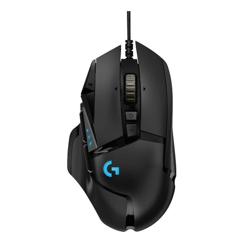 Mouse gamer Logitech  G Series Hero G502 negro