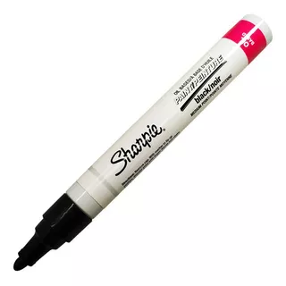 Marcador Permanente Sharpie Paint Negro 3 Mm Punta De Bala