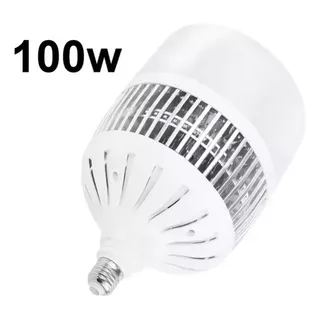 Lâmpada Super Bulbo Led 100w Bivolt E27 Branco Frio 6500k Cor Da Luz Branco-frio 110v/220v