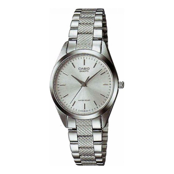 Reloj Para Mujer Casio Ltp_1274d_7a Plateado