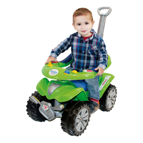 Andador Cuatriciclo Buggy 2 En 1 Boy, Niños - Biemme Color Verde