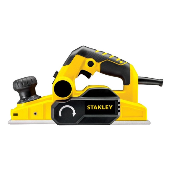 Cepilladora eléctrica de mano Stanley STPP7502 82mm 240V color amarillo