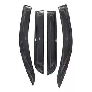 Deflector De Ventana Np300 Frontier 2016-2023 Fibra Carbono