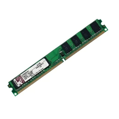 Memoria RAM ValueRAM color verde  2GB 1 Kingston KVR800D2N6/2G