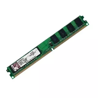 Memoria Ram Valueram Color Verde  2gb 1 Kingston Kvr800d2n6/2g