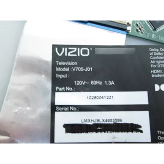 Tarjeta Vizio V705-j01 Nueva