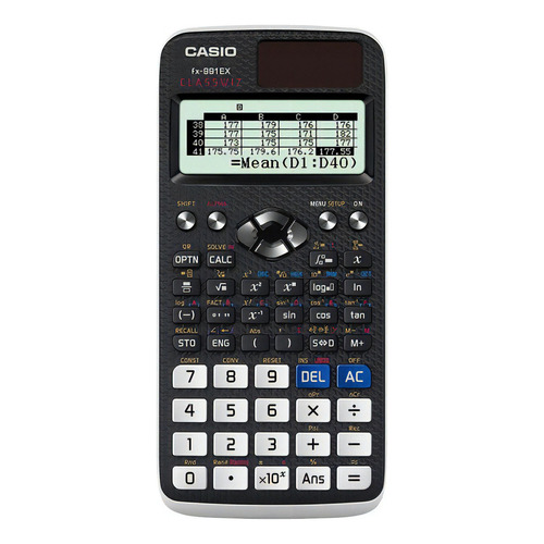 Calculadora Cientifica Casio Fx-991ex Fx-991lax Classwiz Qr Color Gris