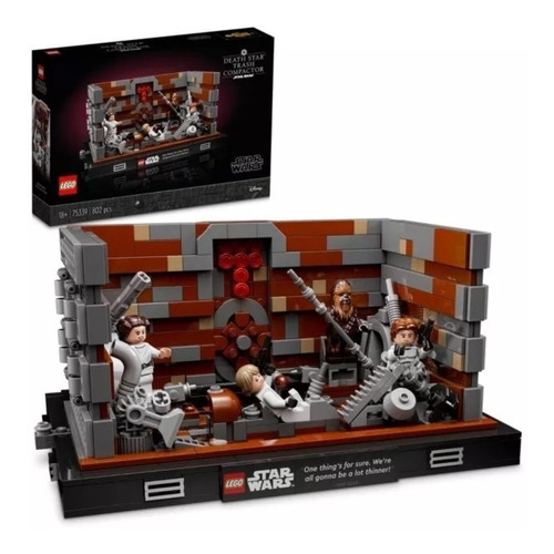Lego Star Wars Compactador De Basura Estrella Muerte 75339