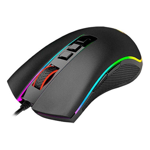Mouse Gamer Redragon Cobra 5,000 Dpi, 8 Botones Color Negro